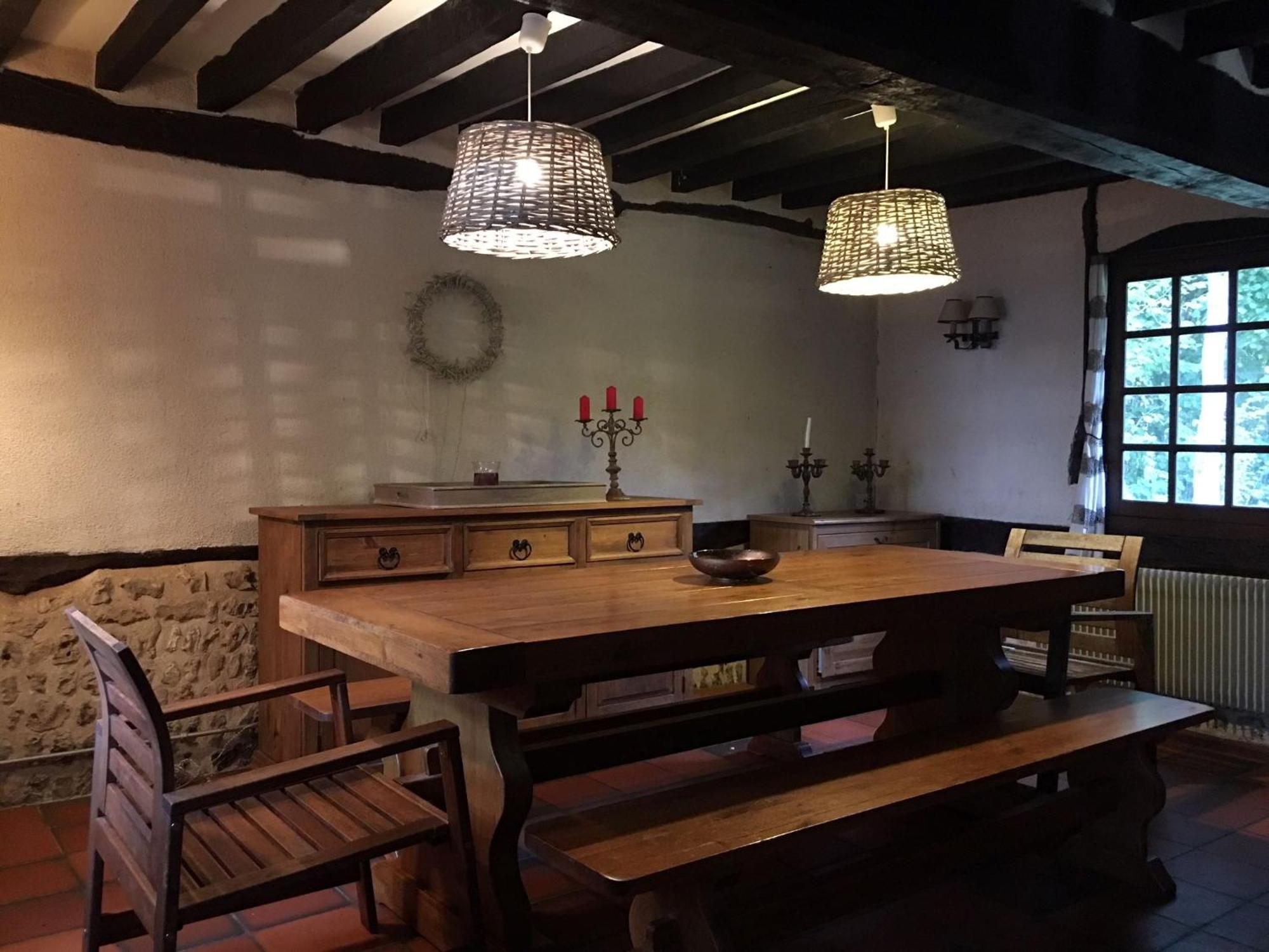 Chaumiere Familiale Weekend & Vacances Paisible Saint-Philbert-sur-Risle Екстер'єр фото